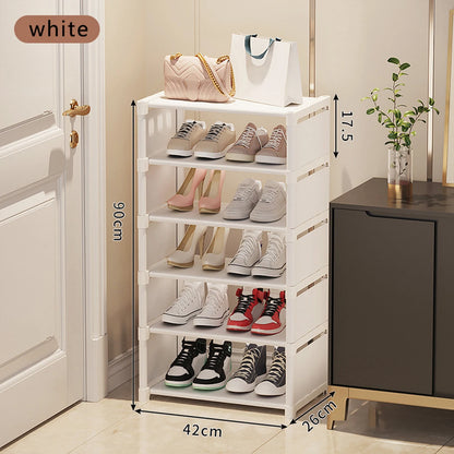 Mehrschichtiger, staubdichter Schuhschrank-Organizer