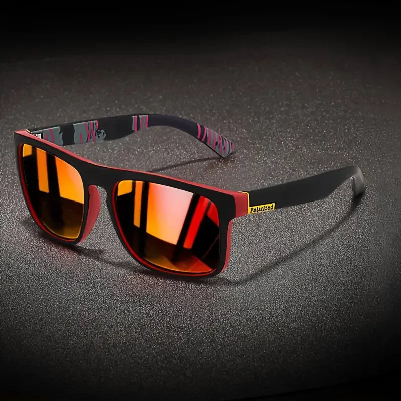 Men's Heat Wave UV400 Vintage Square Sunglasses