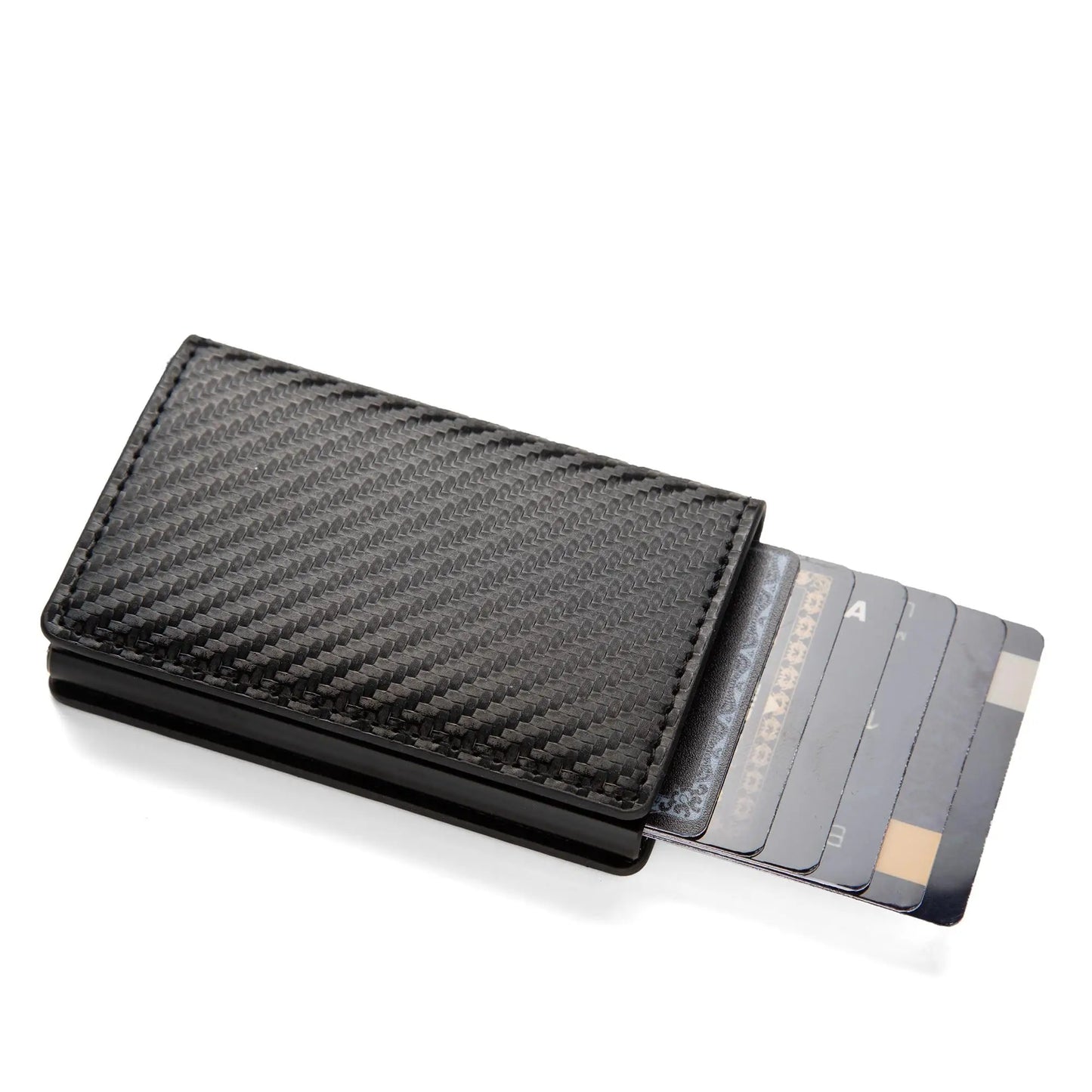 RFID Blocking Men's Leather Card Wallet