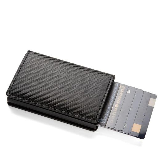 RFID Blocking Men's Leather Card Wallet