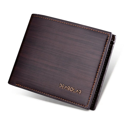 Men's Multi-Function Leather Wallet - Coin Purse