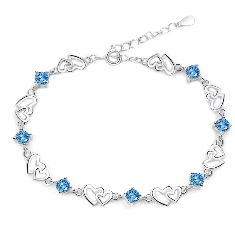 Bracelet femme en argent sterling 925