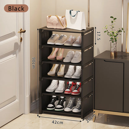 Mehrschichtiger, staubdichter Schuhschrank-Organizer