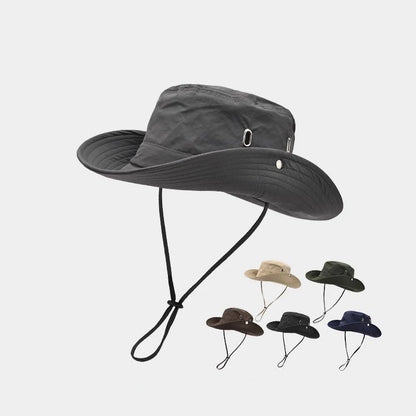 Schnell trocknender Angelhut mit Sonnenblende