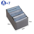 Gray big 7-bars 1PC