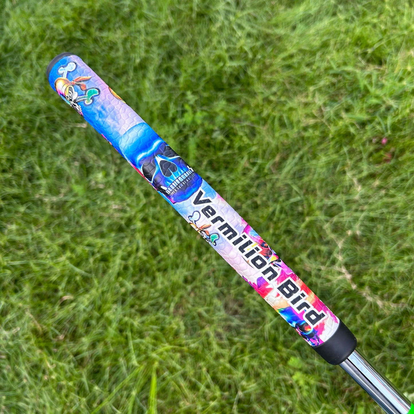 Rechtshänder-Golfputter für Herren – Kopf aus Zinklegierung, rutschfester PU-Griff, professioneller Golfschläger