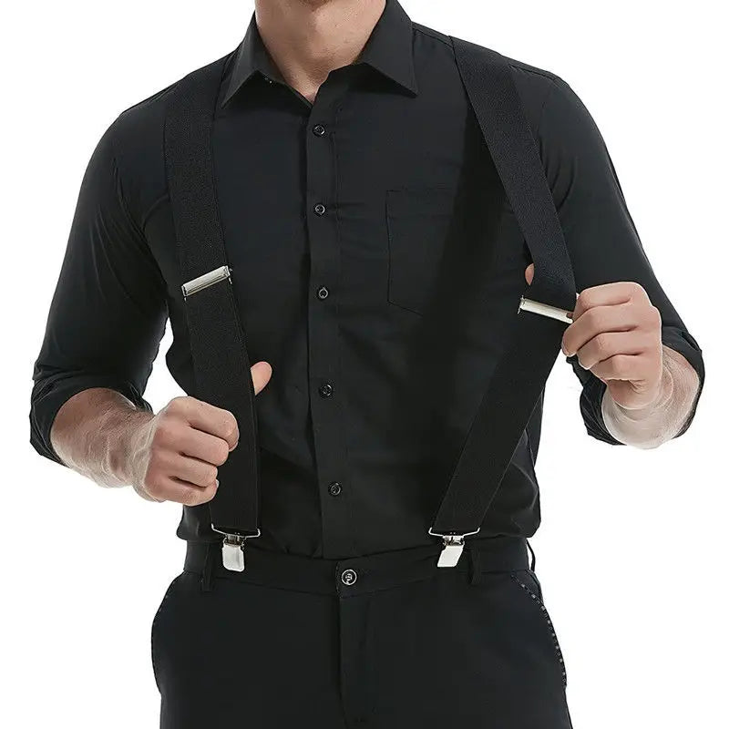 Heavy-Duty 2-Inch Suspenders for Men