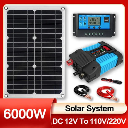110V/220V Solar Inverter - Complete Solar Power Kit