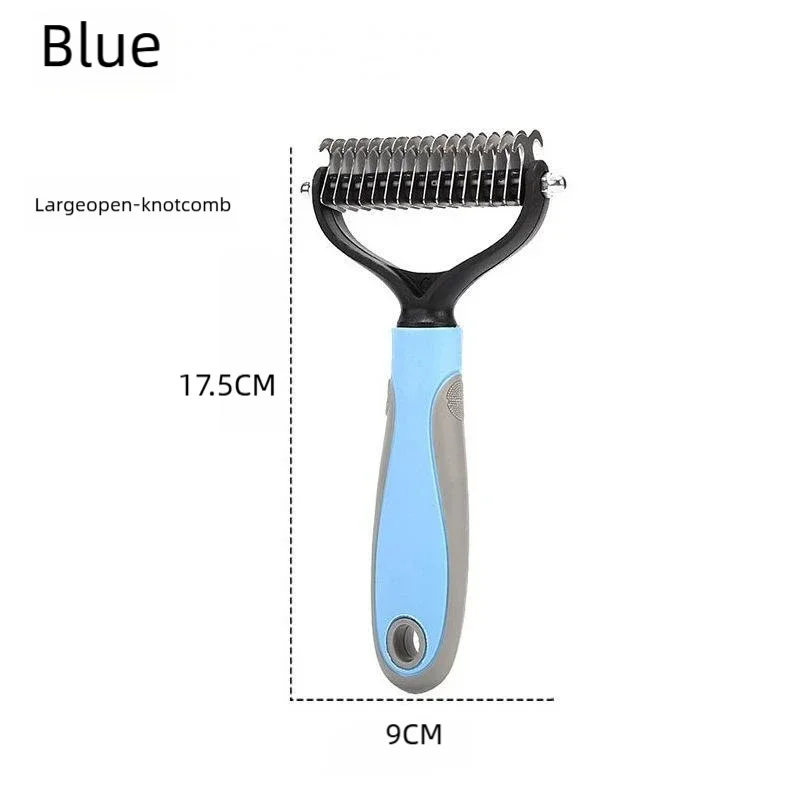 Deshedding Tangled Fur Cutting Groomi Dog Brush