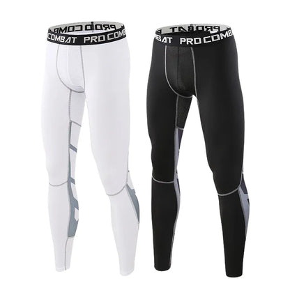 Elastic Compression Pants for Men's