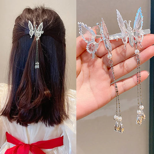Butterfly Hair Clips - Hair Accessories