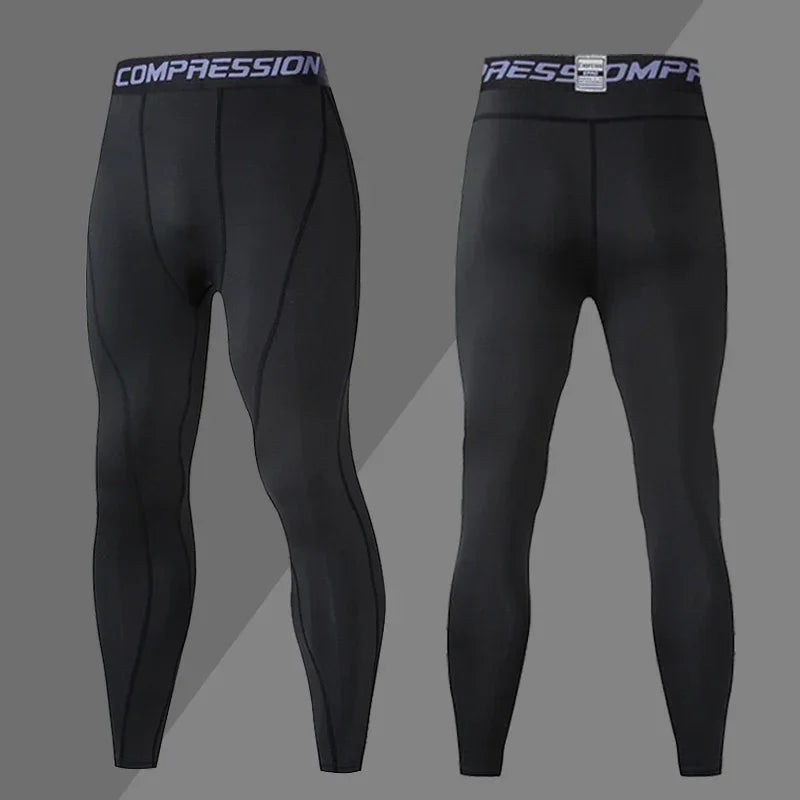 Men's Yoga Dry Fit Running Tight Leggings