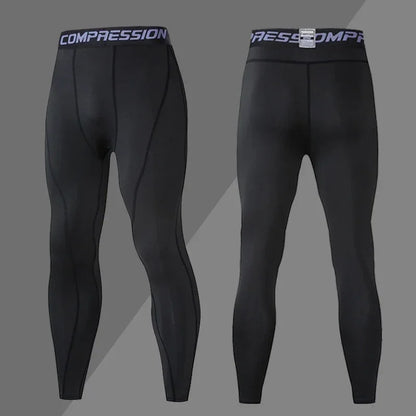 Men's Yoga Dry Fit Running Tight Leggings