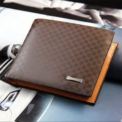 High-Quality Men's PU Leather Wallet with Card Holders