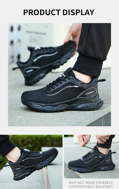 Chaussures de sécurité légères - Baskets pour hommes