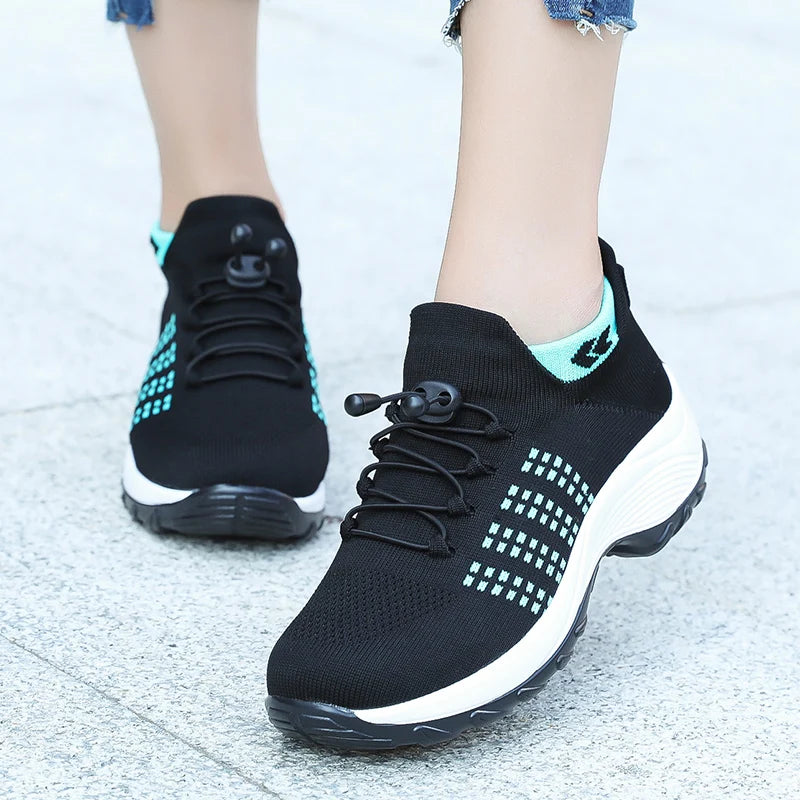 Women's Autumn Fashion Platform Sneakers