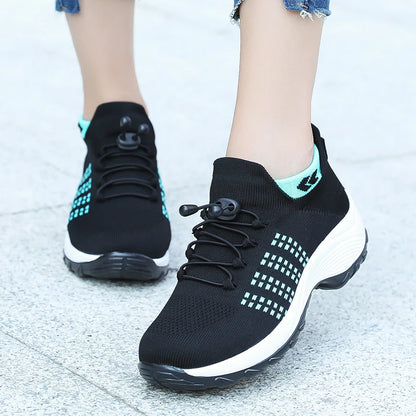 Women's Autumn Fashion Platform Sneakers