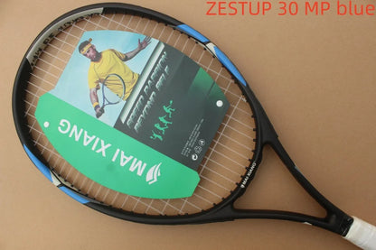 Raquette de tennis professionnelle en alliage d'aluminium et de carbone - Raquette de tennis légère de type technique 