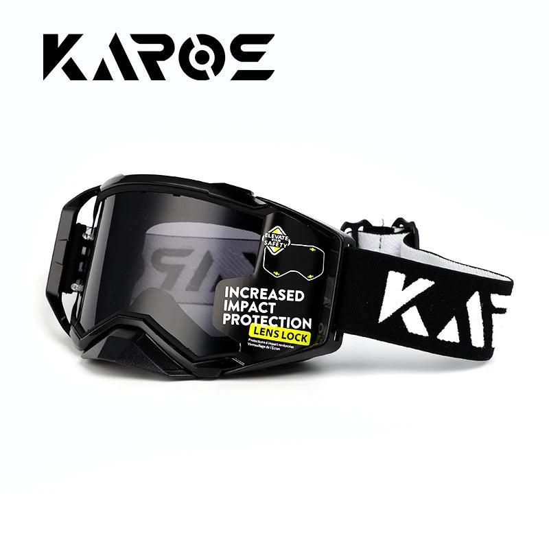 Dust Proof 3-Layer Shock Absorbing Sports Goggles