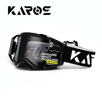 Dust Proof 3-Layer Shock Absorbing Sports Goggles