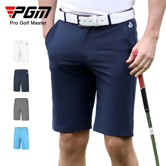 Short de golf en coton rafraîchissant pour hommes