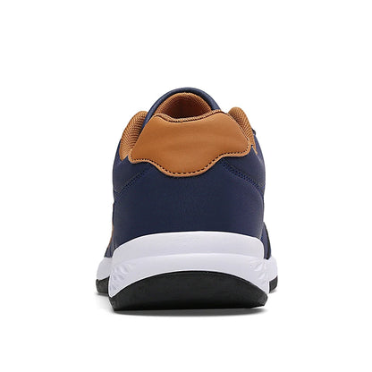 Herren-Freizeitsneaker aus Leder, rutschfest und atmungsaktiv