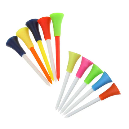 Golf-Tees aus Gummi – zufällige Farben