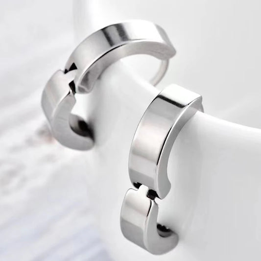 Magnetische Ohrstecker aus Titanstahl zum Anklipsen, ohne Piercing
