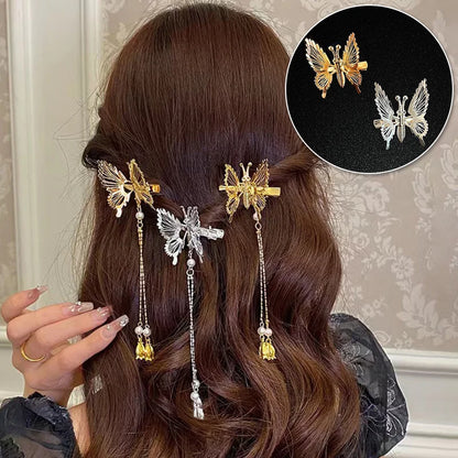 Butterfly Hair Clips - Hair Accessories