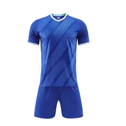 Men's Soccer Training Uniforms Jersey Sets with Shorts