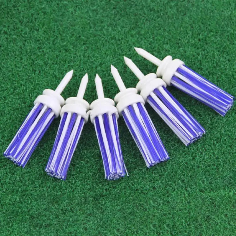 Long Professional Golf Tees - Brush Style