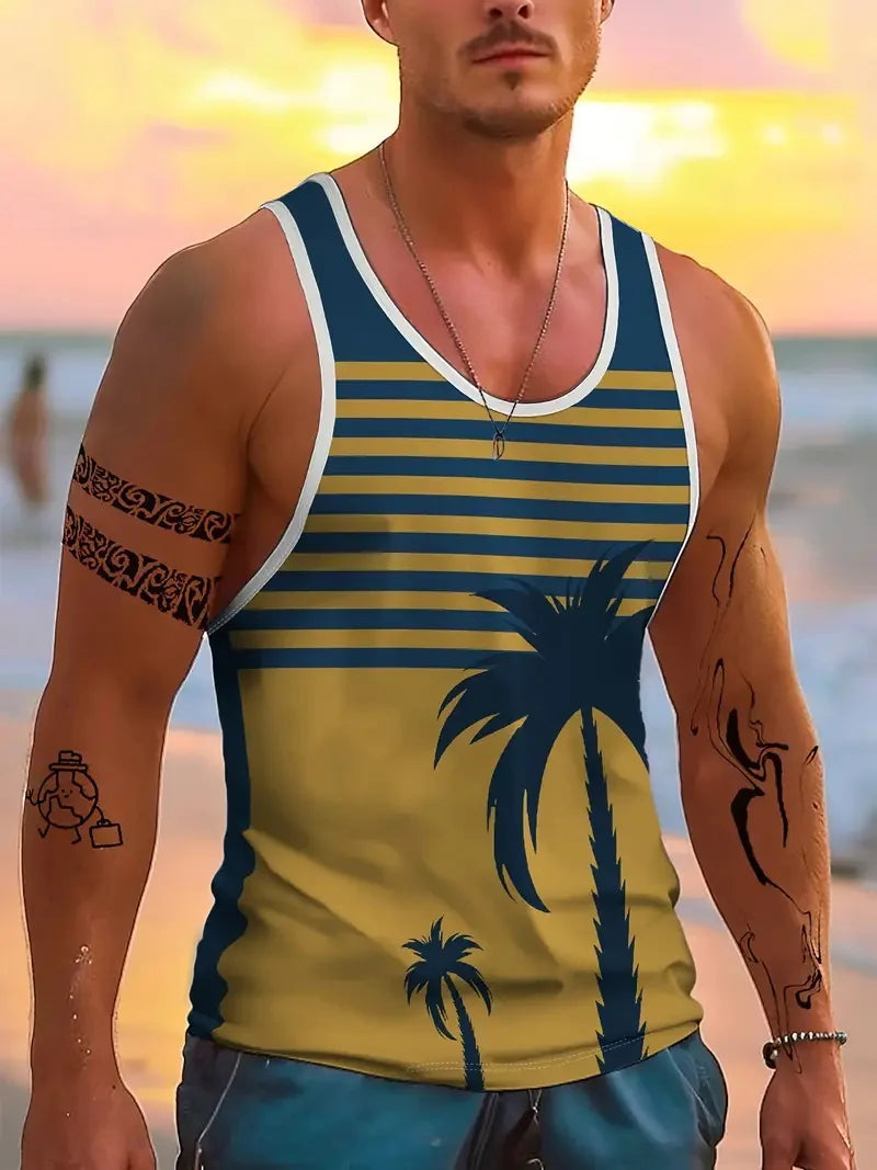 Ärmellose Fitness-Tanktops für Herren