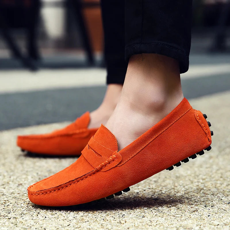 Non-Slip Casual Leather Men's Loafers