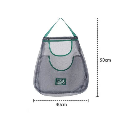 Kitchen's Multi-Layer Hanging Mesh Bags