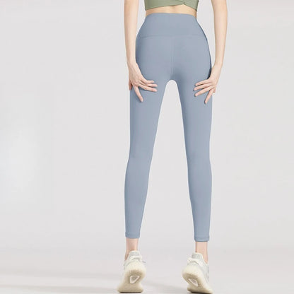 Nahtlose Yoga-Leggings mit hohem Bund für Damen – Po-Lifting- und Bauchkontrolle fürs Fitnessstudio