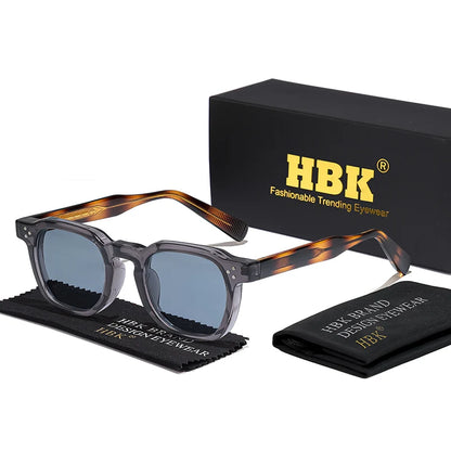 Unisex Retro Square Punk Sunglasses
