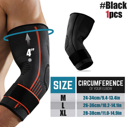 Therapeutische Ellbogen-Kompressionsbandage – Verstellbarer Riemen zur Schmerzlinderung und Stabilisierung