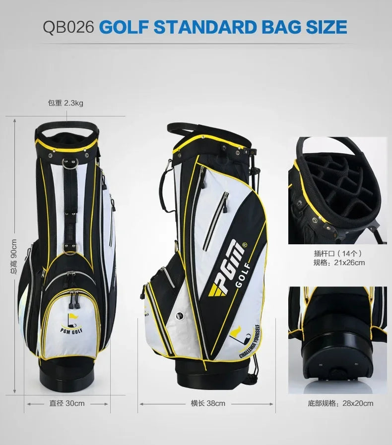 PGM QB026: Ultralight Waterproof Golf Stand Bag