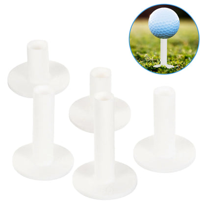 5-teiliges flexibles Golf-Tees-Set aus Silikon