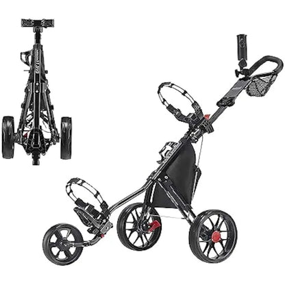 Lightweight 3-Wheel Golf Push Cart