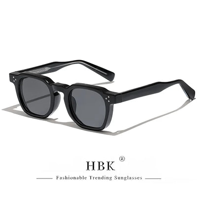 Unisex Retro Square Punk Sunglasses