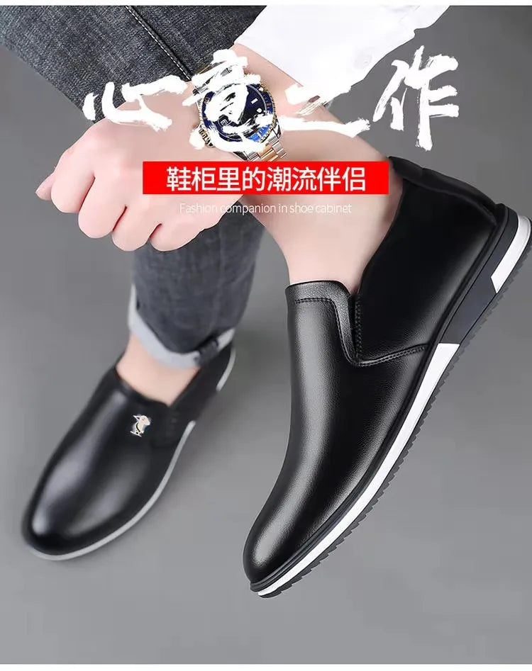 Men's Casual Leather Business Loafers