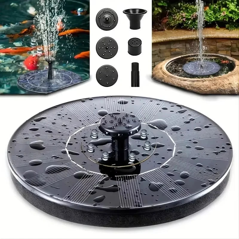 Mini Swimming Pool Circular Solar Fountain Pump