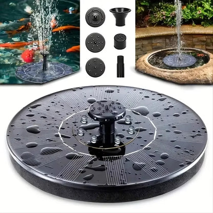 Mini Swimming Pool Circular Solar Fountain Pump