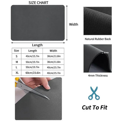 Moisture-Proof Kitchen Mat for Water Dispenser