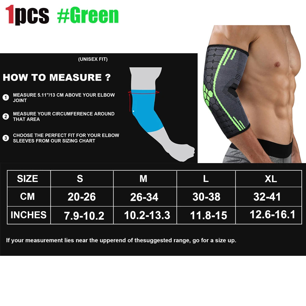 Therapeutische Ellbogen-Kompressionsbandage – Verstellbarer Riemen zur Schmerzlinderung und Stabilisierung