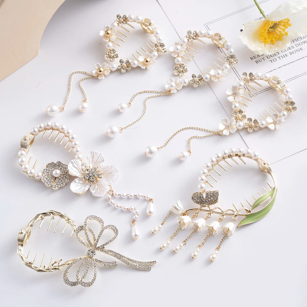 Schmetterlings-Haarspangen – Haarschmuck mit Schnalle