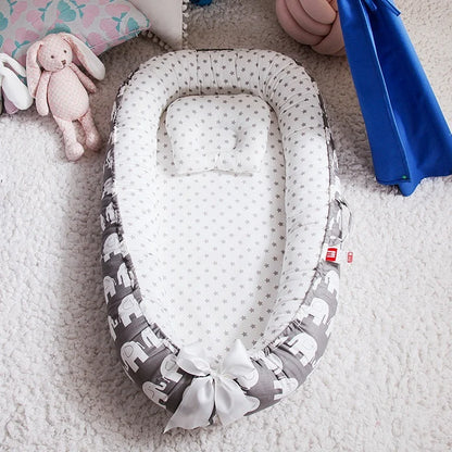 Panier de clôture de literie Portable pour enfants, matelas amovible pour bébé, hiver