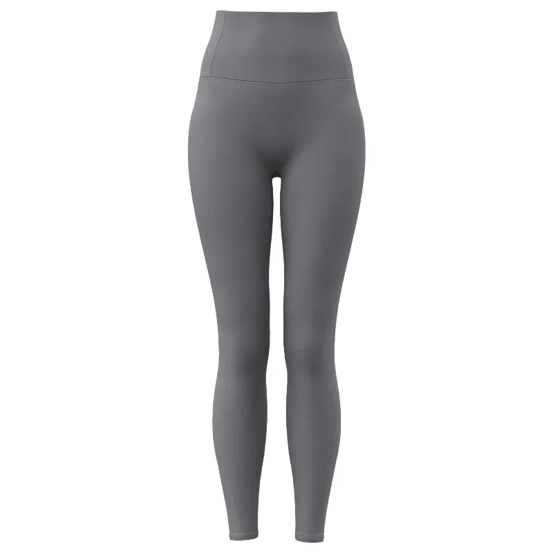 Nahtlose Yoga-Leggings mit hohem Bund für Damen – Po-Lifting- und Bauchkontrolle fürs Fitnessstudio