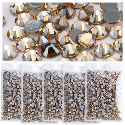 Strass pailletés à dos plat pour nail art, accessoires de décoration pour robe